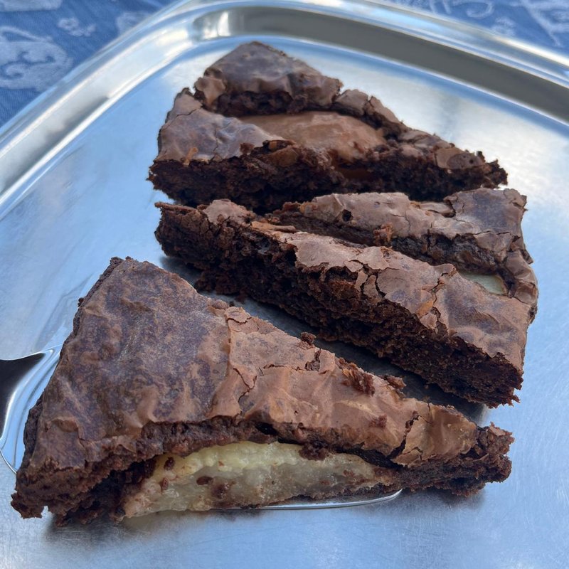 Pear Chocolate Cake (Birnen Schokoladen Kuchen) - Authentic German baking in Asheville, NC