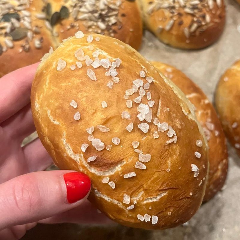 Pretzel Roll (Laugenbrötchen) - Authentic German baking in Asheville, NC